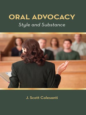cover image of Oral Advocacy